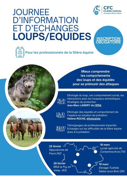 Journée dinformation Loups-équidés