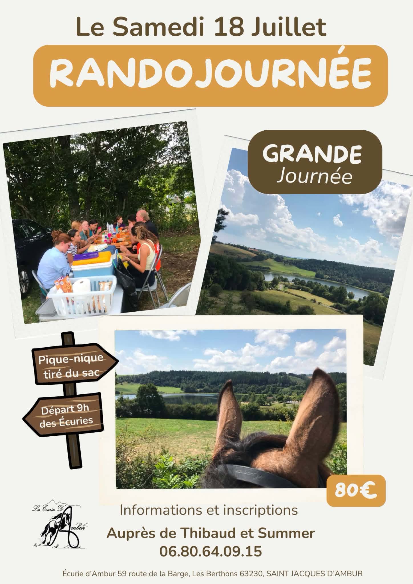 Rando journée dans les Combrailles